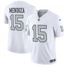 adult & youth,toddler LV Raiders 15 Fernando Mendoza Jersey Stitched White 2026 Draft Alternate