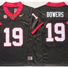 adult & youth Georgia Bulldogs Uniform 19 Brock Bowers Jersey College Stitched Activewear Black