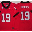 adult & youth Georgia Bulldogs Uniform 19 Brock Bowers Jersey College Stitched Activewear Red Shirt