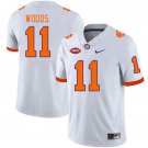 adult & youth Clemson Tigers Uniform 11 Peter Woods Jersey College Stitched Activewear White Shirt