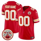 adult & youth,toddler KC Chiefs Uniform 00 Custom name number Jersey Stitched Activewear Red