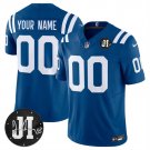 adult & youth,toddler Indy Colts Uniform 00 Custom name number Jersey Stitched Royal Jim Irsay Patch
