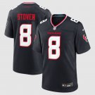 adult & youth,toddler Houston Texans Uniform 8 Cade Stover Jersey Stitched Activewear Navy Shirt