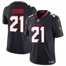 adult & youth,toddler Houston Texans Uniform 21 Nick Chubb Jersey Stitched Activewear Navy Shirt