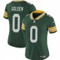 women's Green Bay Packers Uniform 0 Matthew Golden Jersey Stitched Activewear Green Shirt
