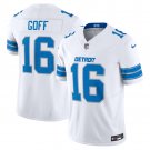 adult & youth,toddler Detroit Lions Uniform 16 Jared Goff Jersey Stitched Activewear White Shirt