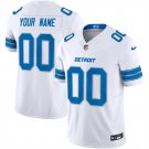 adult & youth,toddler Detroit Lions Uniform 00 Custom name number Jersey Stitched Activewear White