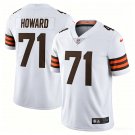 adult & youth,toddler Cleveland Browns Uniform 71 Tytus Howard Jersey Stitched Activewear White