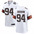 adult & youth,toddler Cleveland Browns Uniform 94 Mason Graham Jersey Stitched Activewear White