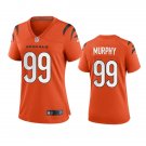 women's Cincinnati Bengals Uniform 99 Myles Murphy Jersey Stitched Activewear Orange Shirt