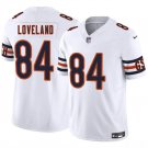 adult & youth,toddler Chicago Bears Uniform 84 Colston Loveland Jersey Stitched Activewear White