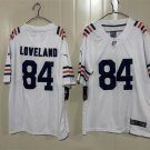 adult & youth,toddler Chicago Bears Uniform 84 Colston Loveland Jersey Stitched White Alternate