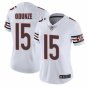 women's Chicago Bears Uniform 15 Rome Odunze Jersey Stitched Activewear White Shirt