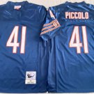 adult Chicago Bears Uniform 41 Brian Piccolo Jersey Stitched Navy M&N Throwback Mesh Activewear