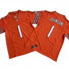adult & youth,toddler Chicago Bears Uniform 1 Jaylon Johnson Jersey Stitched Activewear Orange