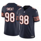 adult & youth,toddler Chicago Bears Uniform 98 Montez Sweat Jersey Stitched Activewear Navy Shirt