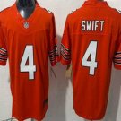 adult & youth,toddler Chicago Bears Uniform 4 D'Andre Swift Jersey Stitched Activewear Orange Shirt