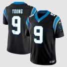 adult & youth,toddler Carolina Panthers Uniform 9 Bryce Young Jersey Stitched Activewear Black Shirt