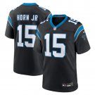 adult & youth,toddler Carolina Panthers Uniform 15 Jimmy Horn Jr Jersey Stitched Activewear Black