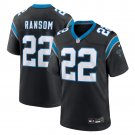 adult & youth,toddler Carolina Panthers Uniform 22 Lathan Ransom Jersey Stitched Activewear Black