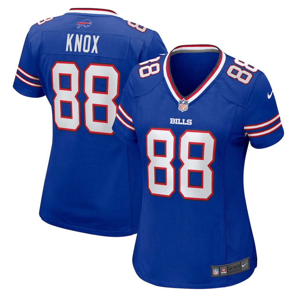 women's Buffalo Bills Uniform 88 Dawson Knox Jersey Stitched Activewear Royal Shirt