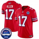 adult & kids Buffalo Bills 17 Josh Allen Jersey Red 2026 Inaugural Season at Highmark Stadium