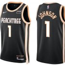 adult & youth Atlanta Hawks Uniform 1 Jalen Johnson Jersey Black Activewear 2026 City Shirt