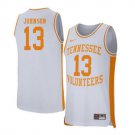 adult & youth Tennessee Volunteers Uniform 13 Jalen Johnson Jersey College Activewear White Shirt