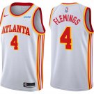 adult & youth Atlanta Hawks Uniform 4 Kingston Flemings Jersey 2026 Draft Shirt White Association