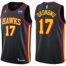 adult & youth Atlanta Hawks Uniform 17 Onyeka Okongwu Jersey 2026 Activewear Black Statement Shirt