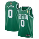 adult & youth Boston Celtics Uniform 0 Jayson Tatum Jersey 2024 Finals Champions Green Icon Shirt