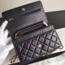 new top designer women's bags luxury handbags classic fashion woc wealth bag leather wallet caviar