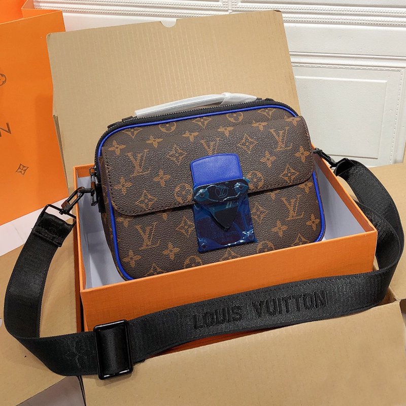 Louis VuittonS Lock Men Monogram Tote Bags Leather Handbags Purses ...