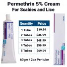 Permite 5 Anti cream 60gm in 1 tube anti sarna permetrina