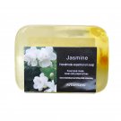 Jasmine Handmade Essential Oil Soap Organic Herbal  Deep Cleansing Moisturize And Smooth Skin, 90g