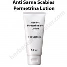 3 X  Anti Sarna Scabies Permetrina Lotion Anti Scabies and Lice cream 1.7oz each