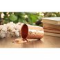 Pure Copper Hammered Glass, Tumbler With A Plain Lid, Drinkware, Serveware 300ml