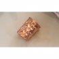 Pure Copper Diamond Hammered Design Glass Tumbler 300 ML