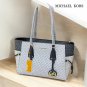 Michael Kors Voyager Small Color-Block Logo Tote Bag