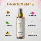 Rose & Gold skin toner For Hydration, pH Balancing (100ml)