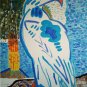 Snow Eagle Before Volcano Signed Limited Edition Art Prints on Large Canvas