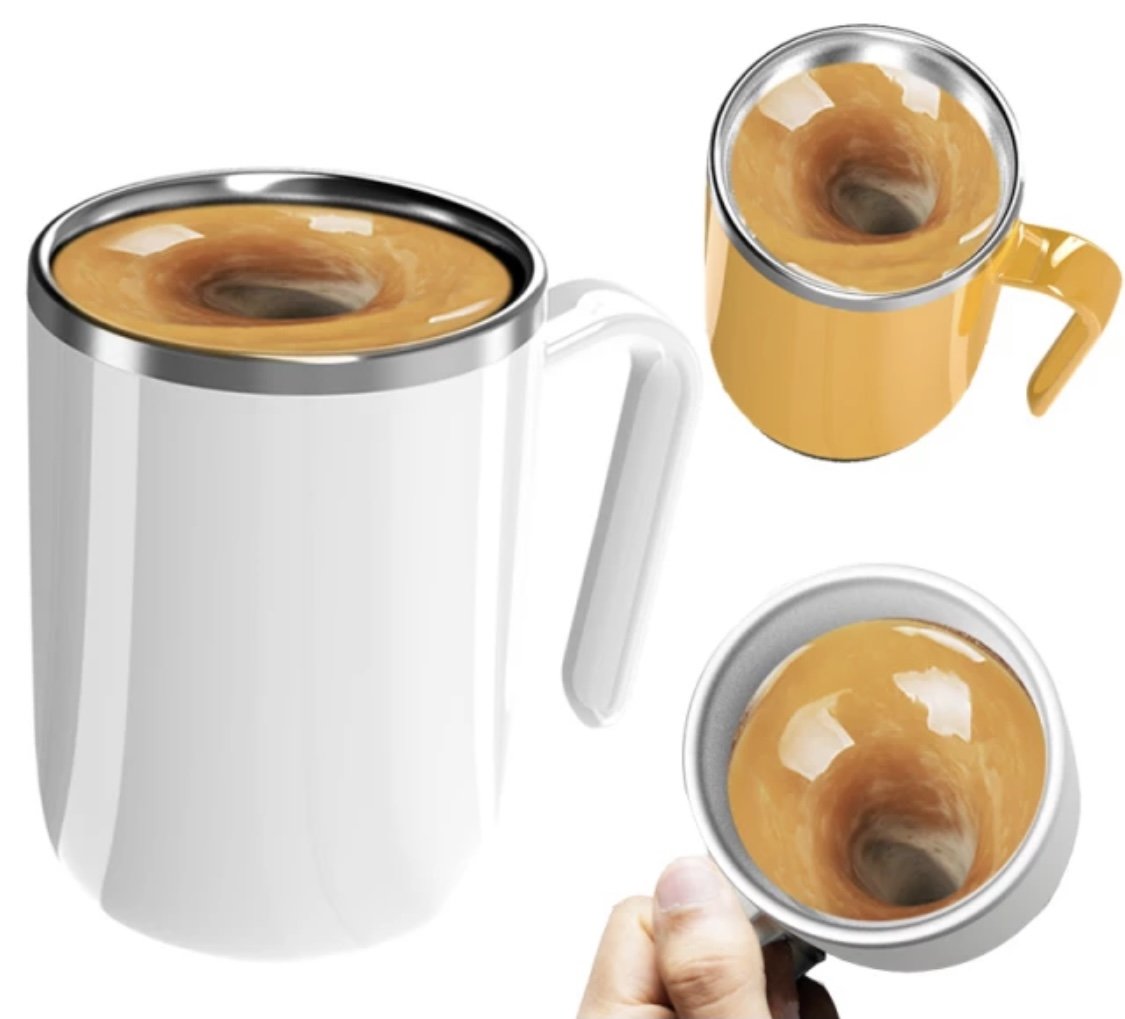 New Magnetic Force Automatic Temperature Control Coffee Latte Mixer Blender