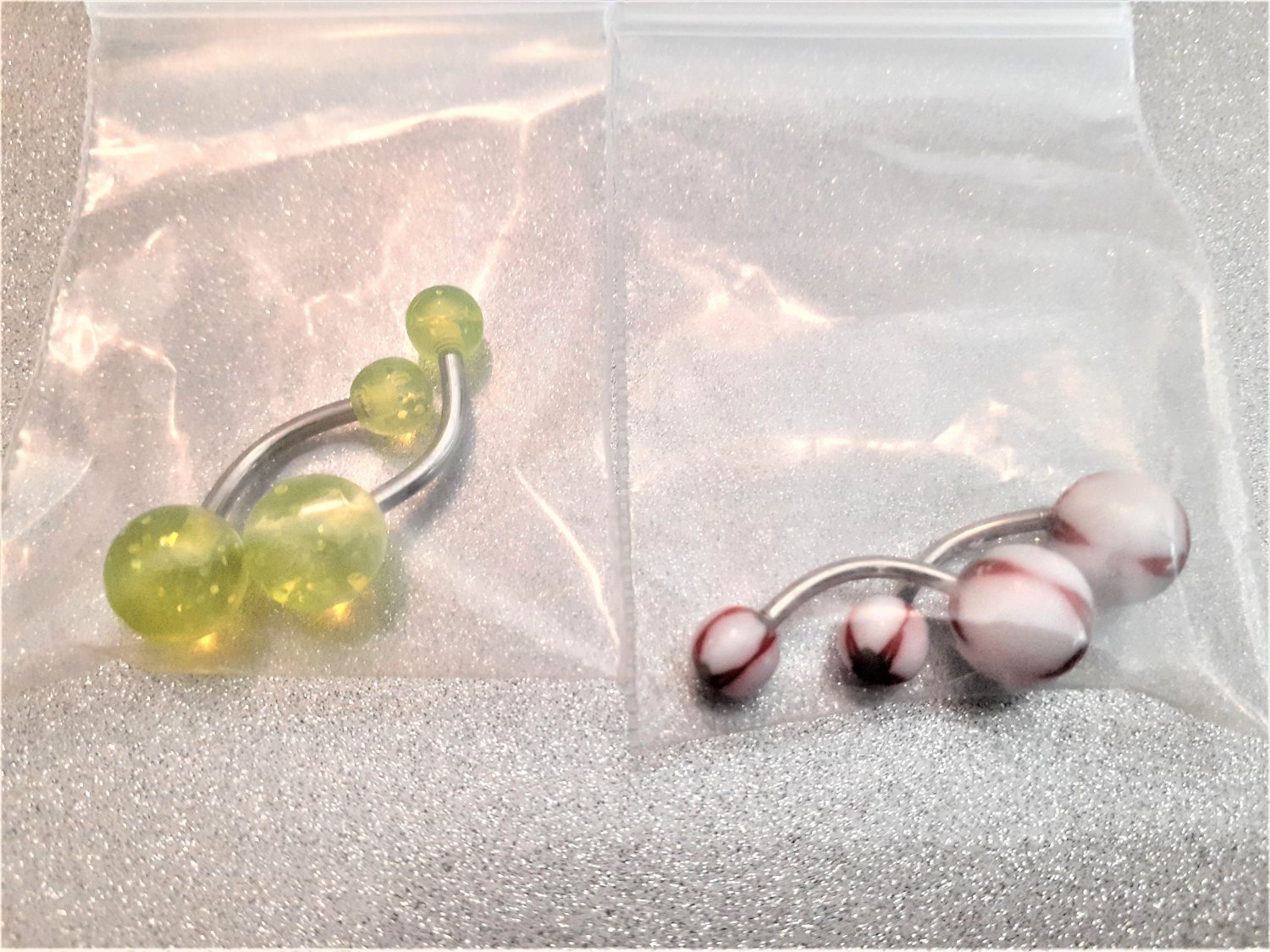 Acrylic Belly Ring Pack
