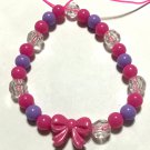 Pink Bow Bracelet Kit