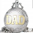 Full Metal “dad” Quartz Pocket Watch