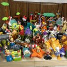 Vintage Lot Of Disney , DC, Pixar & Others Restaurant Toys