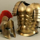 Spartan King Leonidas Medieval Helmet ~300 Movie Greek Roman Breastplate~Jacket