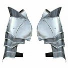 Warrior Pauldron Medieval Renaissance Re-enactment Steel 20g Shoulder Armor Set Warrior Pauldron Medieval Renaissance Re-enactment Steel 20g Shoulder Armor Set