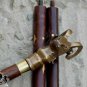 Victorian Antique animal Design Head Handle Wooden Walking Stick Nautical Cane
