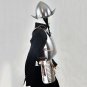 Medieval Chest plate Armor Suit Crusader Larp Steel Breastplate helmet Armour
